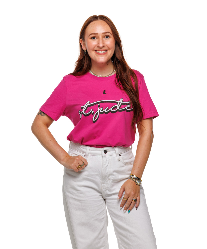 Primary image St. Jude Glitter Ladies Tee